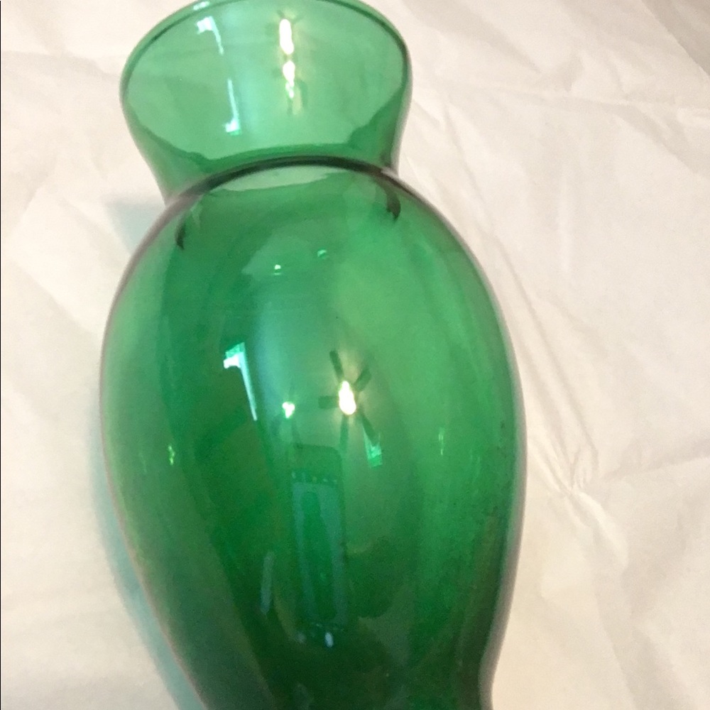 Vintage Hocking Glass Co. Depression Glass Vase